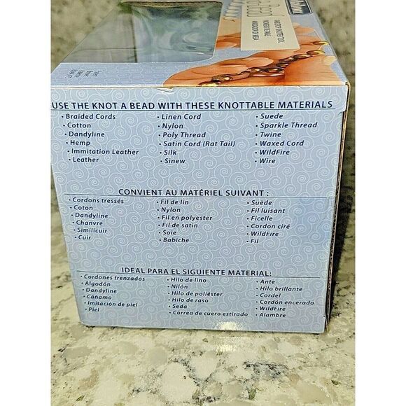 Jewelry Making Knot-A-Bead by Beadalon Table Top Jewelry Knotter‎ NIB NEW - Picture 4 of 5